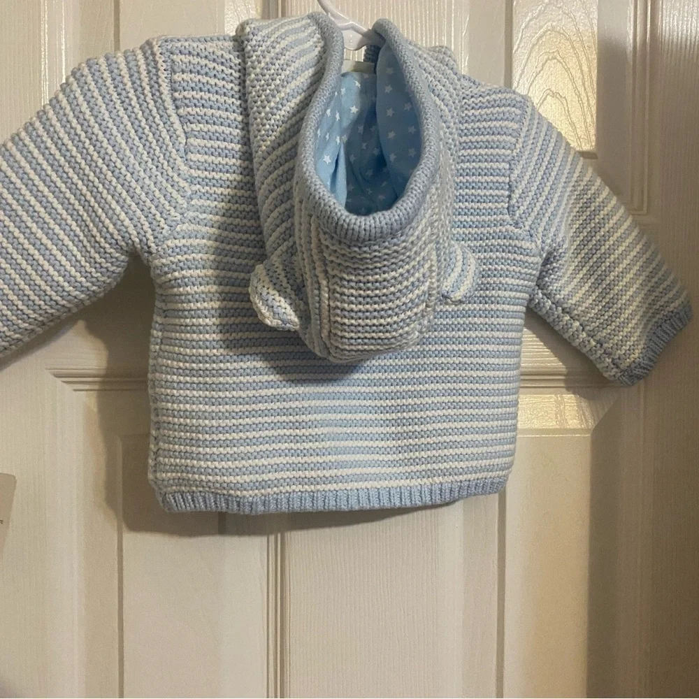 NWT Little Me Hooded Cardigan